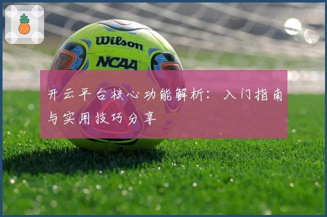 开云平台核心功能解析：入门指南与实用技巧分享